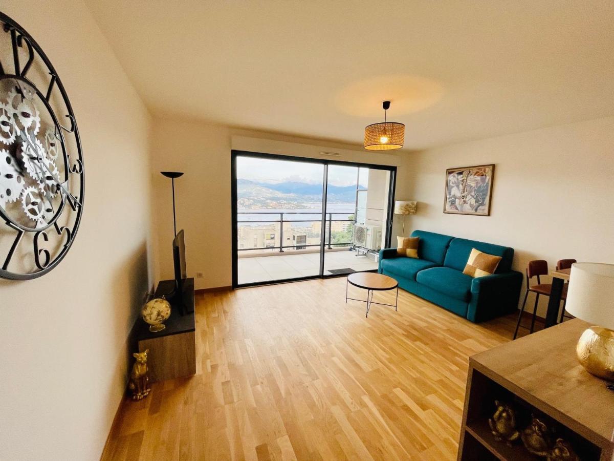 Ajaccio T2 Grand Standing Neuf Vue Mer Centre-Ville & Plages 외부 사진